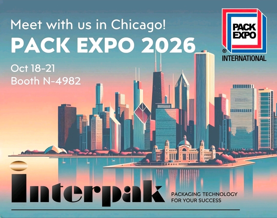 Meet Interpak at PACK EXPO 2026 in Chicago, October 18–21, Booth N-4982.